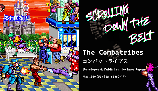 The three characters from the Combatribes beating up on various enemies